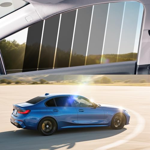 ARANA Auto-tönungsfolie, 610cm x 50cm, 15% VLT keramische Automobil-Universal-scheibentönungsfolie, UV-Sonne-Hitze-Blockierung Sichtschutz für Haus-Pkw und LKW (20" x 20FT)