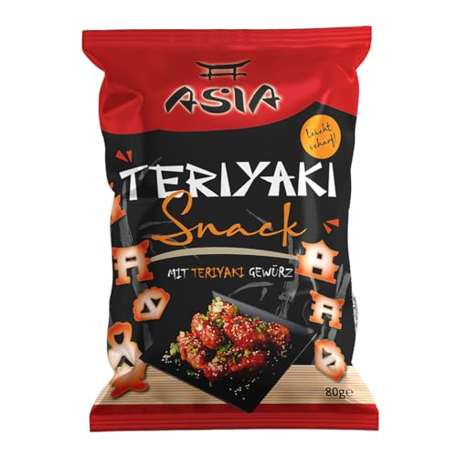 XOX knuspriger und herzhafter Asia Teriyaki Maissnack aus Japan 80g