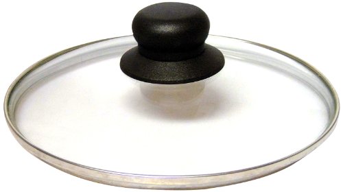 Baumalu 383711 Topfdeckel, aus Glas, Rand aus Edelstahl