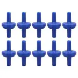 10 Stück Rückschlagventil für 4mm Schlauch, 1-Wege-PP Turm-Wasserabsperrventil, Ohne Rücklauf Luft Sauerstoff Pumpen Rückschlagventile für Fischtank, Lebensmittel Getränke, Chemische Industrie