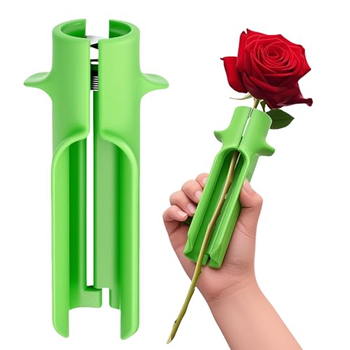 Rosen Dornen Entferner,Rose Thorn Stripper,Neuer Rosendornen-Stripper Werkzeug,Dornenentferner für Rosen,Blatt-Stripper-Werkzeug,Blumenreiniger für Garten Floristen Gartenarbeit Blumenarrangements