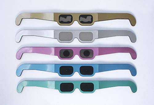 Set SIMULATIONSBRILLEN Augenkrankheiten: je 4X Glaukom, Katarakt, AMD, Retinis pigmentosa, Diabetische Retinopathie, 5 versch. Brillen aus Kunststofffolie = 20 Brillen