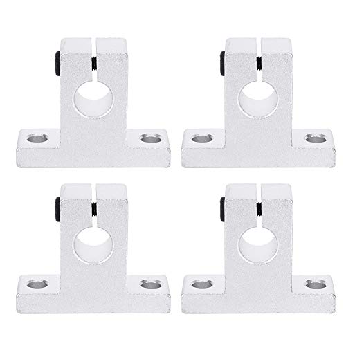 4PCs SK10 Aluminium Linear Motion Schienenklemmführung Unterstützung Halterung Wellenhalterung Hardware Verschluss Industriewerkzeug Innendurchmesser ist 10mm