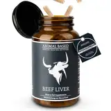 Animal Based Rinderleber [240 Kapseln] - Natürliches Eisen, Vitamin A, B12, Kupfer - Grass Fed Beef Liver - Weidequalität aus Neuseeland - Optimale Nährstoffaufnahme - Halal zertifizierte Rohstoffe