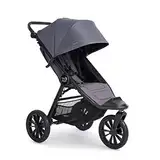 Baby Jogger City Elite 2 Kombikinderwagen für jedes Gelände | Zusammenklappbarer und tragbarer Buggy | Stone Grey (grau)