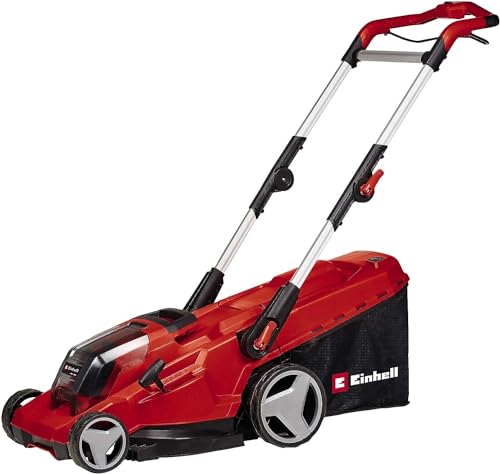 Einhell Akku-Rasenmäher GP-CM 36/41 Li-Solo Power X-Change (36 V, 41 cm Schnittbreite, bis 500 m², Brushless, 50L Fangkorb, 25-75 mm Schnitthöhe, ohne Akku)