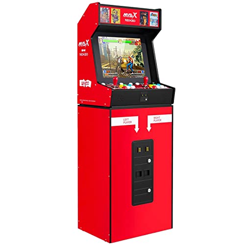 Unico MVSX Arcade und Basis-Kombination, Vorinstalliert 50 Offiziell Lizenzierte Retro-Spiele von SNK, Darunter The King of Fighters/Metal Slug und mehr