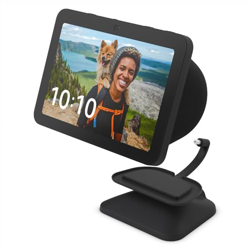 Verstellbarer Ständer mit USB-C-Ladeanschluss für Echo Show 8 (3. Gen.) | Anthrazit