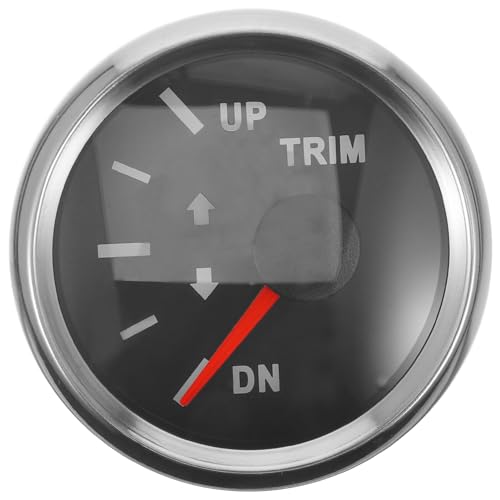 OUNONA Bootsersatz-Trimmanzeige Signal-Trimmanzeige 0-190 Ohm Boots-Trimmanzeige Für Yachten