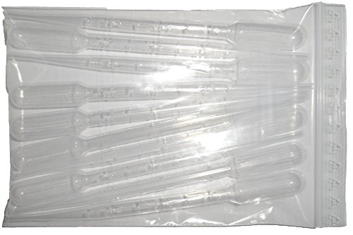 Pasteur-Plast-Pipette, 3 ml, 155 mm lang, graduiert, (Gesamt 5 ml), VE = 10 Stück