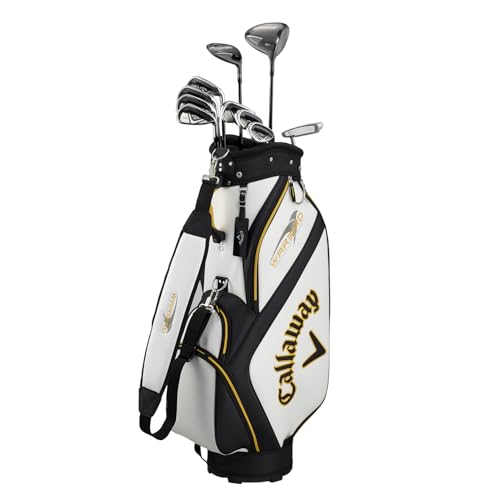Callaway Golf Warbird 2021 Komplettes Golf-Set für Herren, Graphitstab (10 Schläger + Tasche)