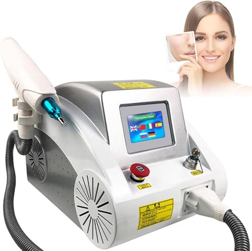 DHMYDPDZ Professionelle Laser-Tattoo-Entfernungs Lasermaschine,Tätowierungsentfernung,Augenbrauenpigment,Augenbrauenlinie, Schönheitsmaschine,1064 nm, 532 nm, 1320 nm für Hautflecken