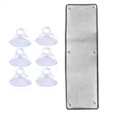 Isolierfolie aus Aluminiumfolie mit doppelseitiger Beschichtung für verbesserte Wärme- und Sonnenlichtkontrolle (30 x 100 cm)
