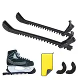 Mineup Kufenschoner Schlittschuhe, 5 PCS Schoner für Schlittschuhkufen, Schlittschuh Schutz Zubehör, Eishockey Kufenschoner, Eiskunstlauf Schlittschuhschutz für Kufenschutz, Schlittschuhschoner