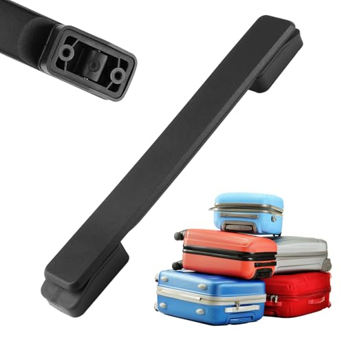 Koffergriff, Kunststoff Gepäckgriff, Koffergriffe Ersatz, Gepäck Koffer Griff, 20cm Länge, für Koffer Box, Reisekoffer, Gepäckkoffer, Werkzeugkoffer (Schwarz)