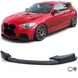 Front Spoiler Lippe Perfomance Schwarz Matt passend für BMW 1er F20 F21 10-14