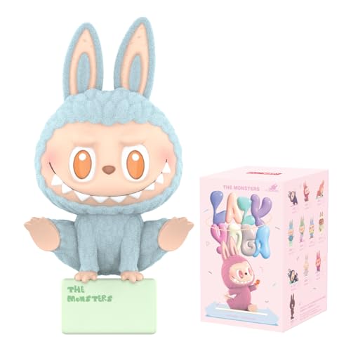 POP MART The Monsters Lazy Yoga Series Pop Figuren Zufällige Figuren Anime Actionfiguren Sammelfiguren Sammler Kunstspielzeug Spielzeug Figuren Geschenk 1Piece