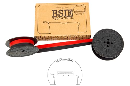 Olympia Schreibmaschinenband Olympia – DIN 2103 / DIN 32755 / GR1 – BSIE Typewriters (Schwarz & Rot)