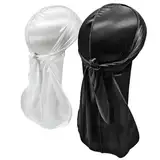ZEACCT 2er-Pack Schnell Trocknende Sport-Bandanas, Schweißabsorbierende Bandanas, Piraten-Bandanas, TotenkopfmÜTzen, Verwendet zum Wandern, Radfahren, Motorräder (Schwarz, Weiß)