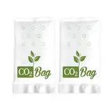 CO2Bag für kräftiges Pflanzenwachstum (2er Pack) – verbessert Geschmack, Farbe und Ertrag der Ernte – kompakt, wartungsfrei und sicher – perfekt für Gewächshäuser bis 10 m²