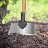 MININUSI Multifunktionale Reinigungsschaufel, 24cm Gartenschaufel, Pflanzschaufel, Garten Unkraut Schaufel, Unkrautwerkzeug Garten Reinigungsschaufel Schaber für Landwirtschaft, Enteisung, Moosnutzung