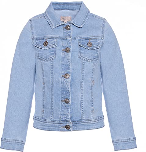 ONLY Mädchen Konsara Light Blue Dnm Jacket Noos, Light Blue Denim, 11 Jahre EU