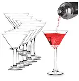 vienberg Martini Gläser Cocktailgläser 175ml | Profi Restauarant Gastroqualität | Martini Cosmopoliten Manhattan Margarita Sidecar Cocktail Glas Gläser Set | Made in Europe (12)