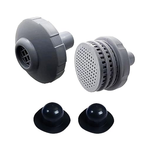 KHZen Oberirdische Schwimmbad Teile Mit Auslasssiebsnetz Und Einlassdüse Und Pool Plug Stopper Für 25022E 1500