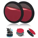 2 Set Selbstklebende Armaturenbrett Montageplatte, für Saugnapf Basis Adhesive Dashboard Pad Montagescheibe für Garmin Tomtom Navigationsgeräte Dash Cam Windschutzscheibe Kamera Halter