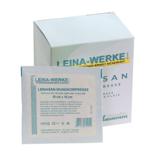 LEINA-WERKE LeinaSan Sterile Kompressen, nicht wundhaftend, sehr weich