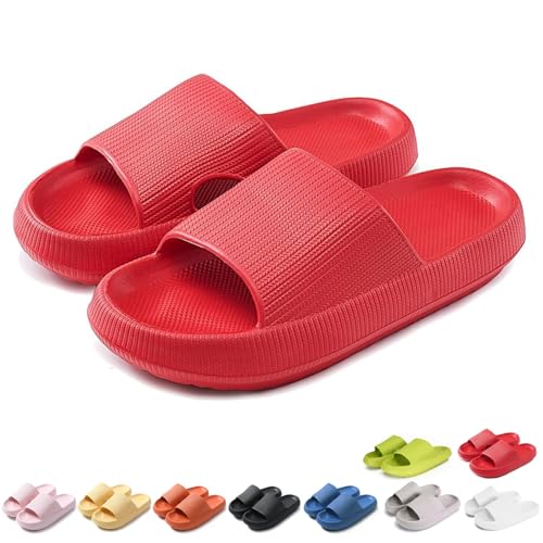 Donubiiu Orthoslipper Original Damen, Orthoslipper Original Damen Bergexperten, Orthoslipper - das Original für Maxirnalen Komfort (Rot,38/39 EU)