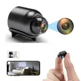 BSLVWG Mini Kamera,1080P WiFi versteckte Kamera geheime magnetische Kamera Mini Baby Kamera Home Security Kamera Micro Kleine Monitor Videokamera mit Bewegungserkennung App Steuerung (1)