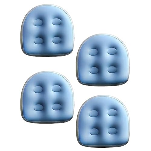 Persistence 4er-Set Spa und Hot Tub Booster, Aufblasbares Sitzkissen für Pool-Badewanne, PVC Wasserdichte Rückenauflage für Spa, Weiche Spa-Kissen-Massage-Matte