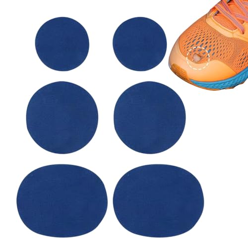 Schuhflicken für Zehenlöcher, selbstklebender Schuhaufnäher, Vamp Repair Aufkleber, Sneaker-Fersenreparatur-Flicken für Laufschuhe und Stoffschuhe