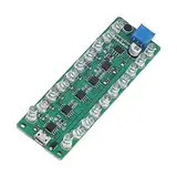 DC 5V-12V VU Meter LED VU Meter Modul Sprachsteuerung Verpolungsschutz 10cm X 3cm Melodielicht Zum Testen Des Schallpegels