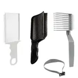 4er-Pack Haarschneidekamm, Haarschneidekamm-Set, Haarschneideschablone, verstellbare Haarschneidewerkzeuge, professionelle Haarschneidewerkzeuge für selbstgeschnittene Haare.