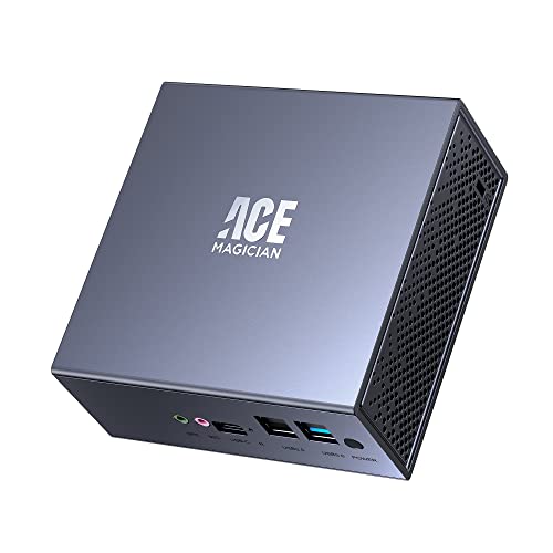 ACEMAGICIAN AD03 Mini PC Ιntel 12th Gen Ν95 (up to 3.40Ghz) 16GB DDR4 512GB SSD Business Mini Computer with WiFi 5 | BT 4.2 | 4K Dual Display | Type-C