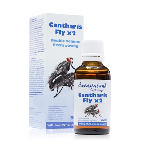 Extasialand Spanische Fliege Aphrodisiakum Extra Strong 30 ml für Männer & für Frauen Tropfen für Sie und Ihn