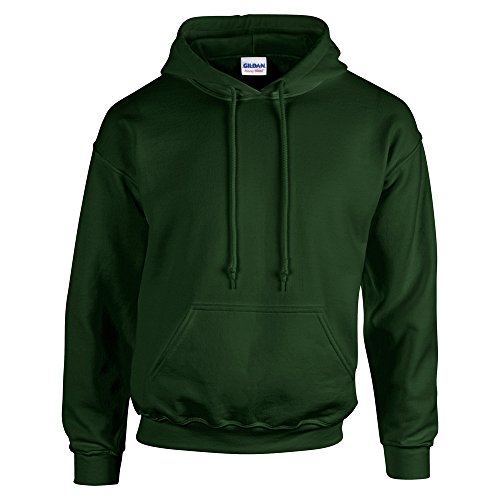 Gildan Heavy Blend, youth hooded sweatshirt Forest S