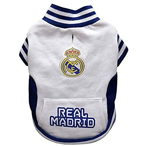 Real Madrid CF Hundepullover, Größe XXS, offizielles Produkt (CyP Brands)