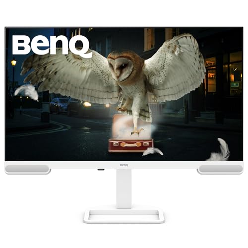 BenQ EW3290U 32" 4K mit 98% P3, exklusivem AI Contrast, integrierten 2.1-Kanal-Lautsprechern mit Tieftöner, 1 USB-Typ-C-Anschluss, 3 HDMI-Anschlüssen, ergonomischem Design und Eye-Care-Technologie
