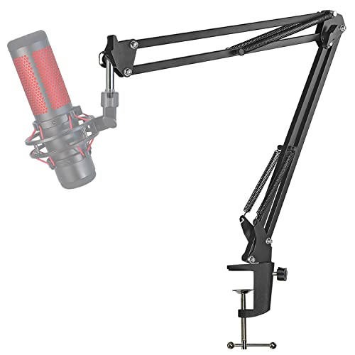 HyperX QuadCast Mikrofonarm Boom Arm - Profi Universal Mic Ständer kompatibel mit HyperX QuadCast S Mikrofon Arm, Fifine AM8, Blue Yeti, Razer Seiren Mini, für 3/8" bis 5/8" Adapter Mic von YOUSHARES