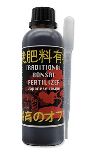 R&R SHOP Traditioneller japanischer Bonsai-Dünger - Flüssigdünger für Bonsai mit Tropfer 3ml - 250ml