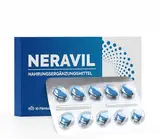 NERAVIL 10x Blaue hochdosierte Tabletten für Männer - Sofortwirkung - Mit natürlichen Wirkstoffen - Extra Stark mit Ginseng, Guarana und Ashwagandha