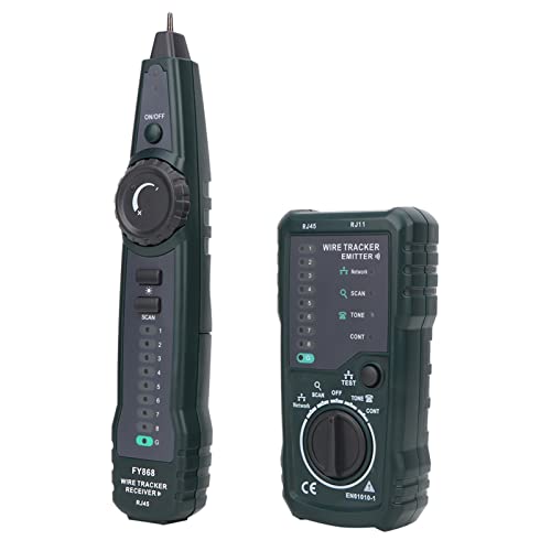 Professioneller Draht-FY868-Anti-Telefonnetzwerk-Kabeltester, FY868-Kabeltester-Explosion, Netzwerk-Kabeltester, Eleganter Multifunktions-Draht-Tracker, IP 40-Telefonnetzwerk