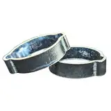 Lumonic I 2x 2-Ohr-Schelle 25-28mm I Stahl Verzinkt I Zweiohrschelle I Schlauchschelle I für Druckluft, Rohrsysteme, Garten, KFZ