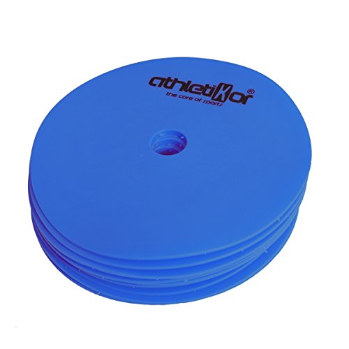 athletikor Floormarker Verschiedene Sets - Markierungsteller (10 x Blau)