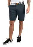 Solid SDMonty Herren Chino Shorts Bermuda Kurze Hose mit Gürtel Stretch Eingrifftaschen Baumwollmischung Regular fit, Größe:M, Farbe:Insignia Blue (1991)