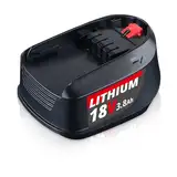 DASNITE 18V 3.8Ah PBA Ersatzakku für Bosch 18V Akku PBA PSB PSR Li-Ion 3800mAh Ersatzakku für Bosch 18v akku Kompatibel mit Bosch Home & Garden 18V Systemgeräten