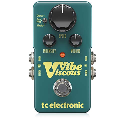 TC Electronic VISCOUS VIBE Awesome Vibe-Pedal zur Nachbildung des legendären „Shin-Ei Uni-Vibe“-Sounds mit integrierter TonePrint-Technologie